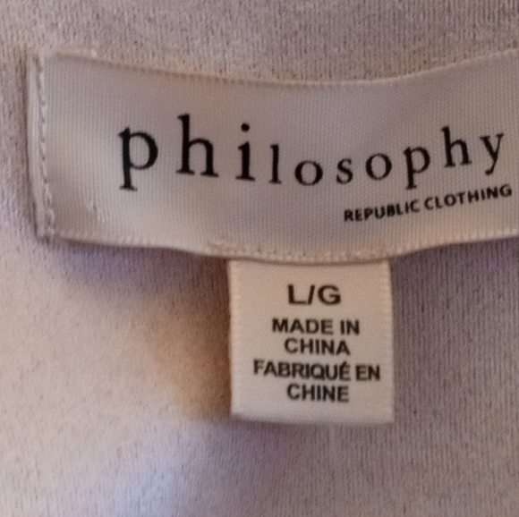 Philosophy Light Pink Jacket - Picture 7 of 15